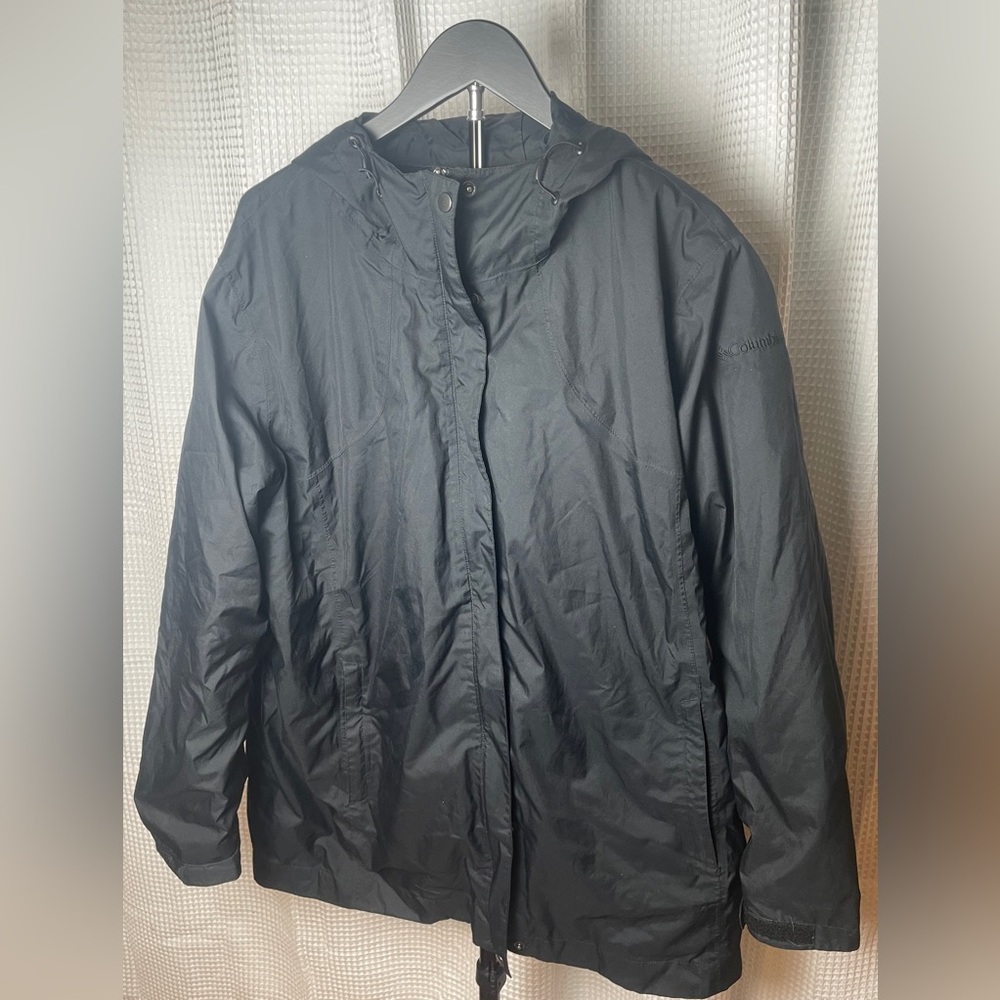 Columbia Watertight II rain Jacket‎ woman 2XL Omni-Tech Waterproof Breathable